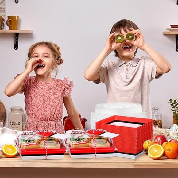 Cartoon Animation Birthday Party Supplies  Boxes Party Boxes with Ropes and Card - Picture 3 of 6